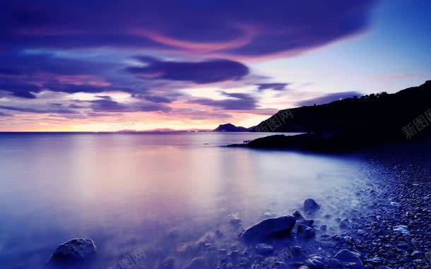 紫色海湾海报背景jpg设计背景_新图网 https://ixintu.com 海报 海湾 紫色 背景
