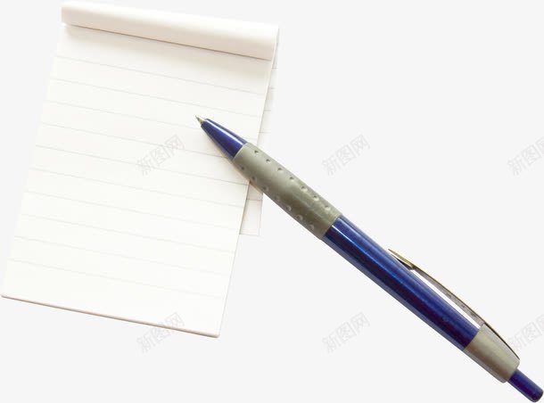 记事本签字笔png免抠素材_新图网 https://ixintu.com 会议纪要 圆珠笔 横格本 横格纸张 签字笔 记事本 记笔记