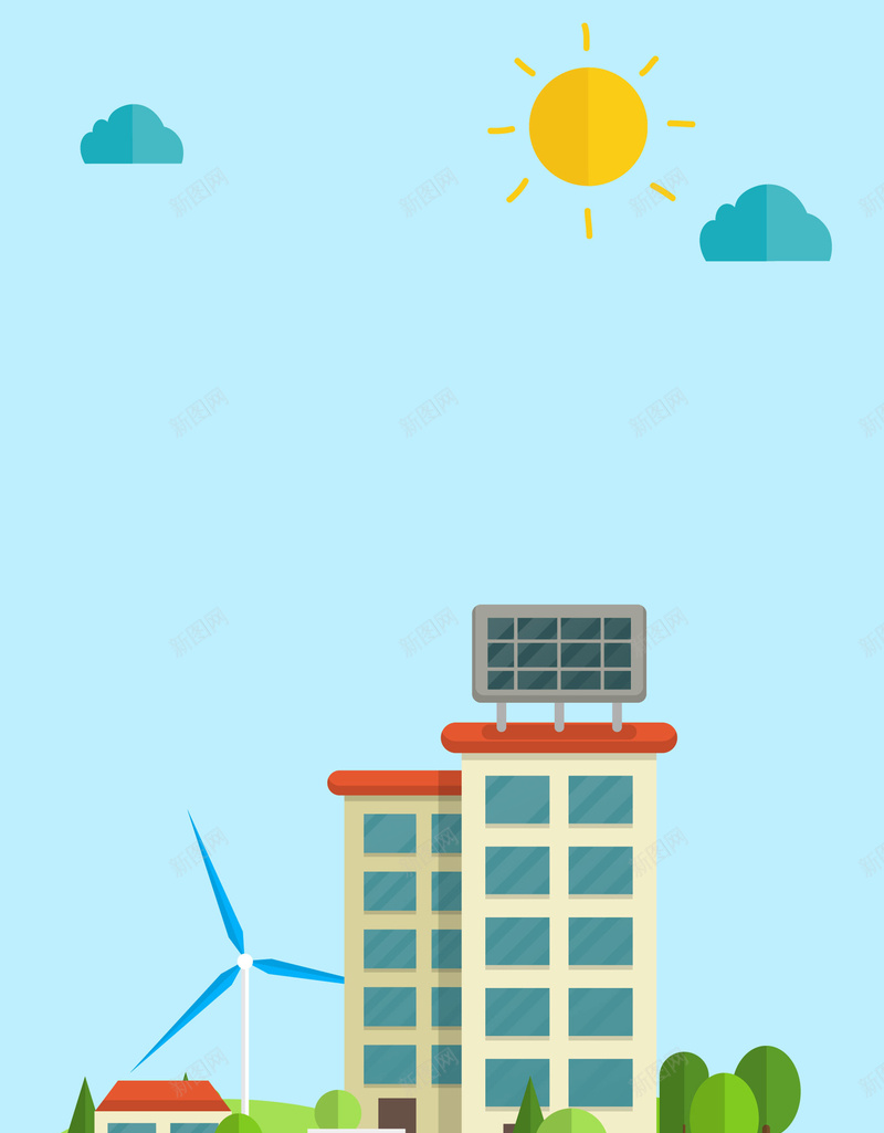 矢量太阳能光电发电环保背景ai设计背景_新图网 https://ixintu.com 光电 光能 卡通 发电 可循环利用 太阳光 扁平化 手绘 海报 清洁能源 清洁资源 环保 绿色能源 矢量图