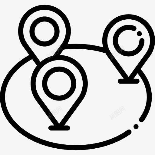 地点图标png_新图网 https://ixintu.com 地图 地图上的位置 地图的指针 引脚位置 迹象 预留位置