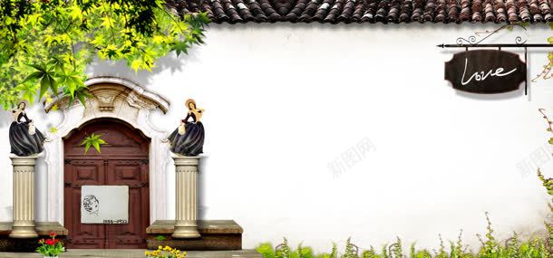 清新背景jpg设计背景_新图网 https://ixintu.com 清新 玛丽莲梦露 门