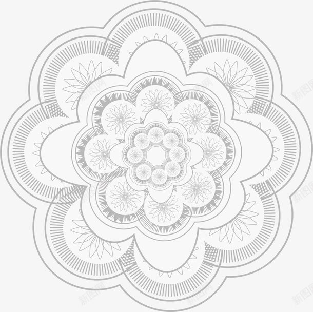 黑色花朵背景png免抠素材_新图网 https://ixintu.com 免抠PNG 图案 背景 花朵 边框纹理 黑色
