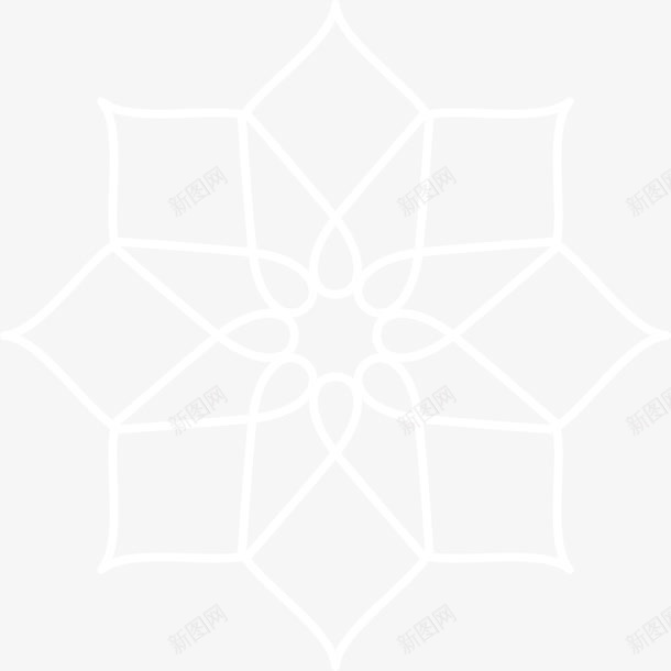 开斋节白色线条花纹png设计背景_新图网 https://ixintu.com Adha Eid adha al am eid mubarak ul 伊斯兰 伊斯兰教 古尔邦节 宰牲节