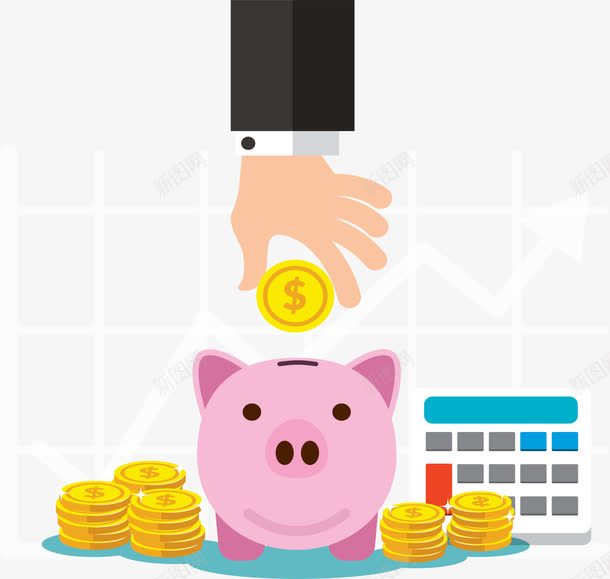 执行理财计划png免抠素材_新图网 https://ixintu.com 投入金币 理财计划 经济分析 经济学