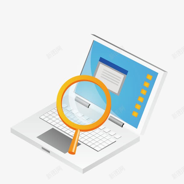 笔记本查找网页png免抠素材_新图网 https://ixintu.com 查找 笔记本 网页
