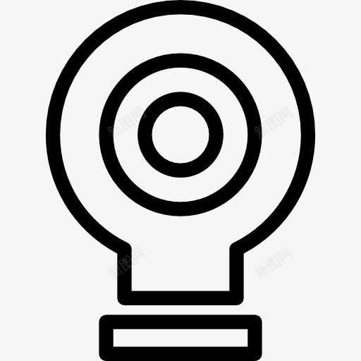 目标轮廓符号里一圈图标png_新图网 https://ixintu.com 圆形的轮廓 圈 接口 标志 目标 符号
