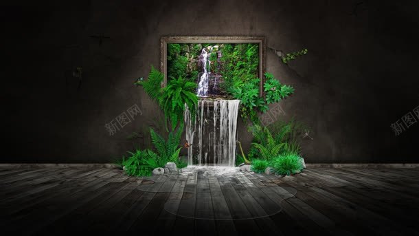 绿色深色背景宽屏jpg设计背景_新图网 https://ixintu.com 深色 绿色 背景