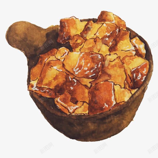 中国风传统美食餐饮手绘红烧肉Ppng免抠素材_新图网 https://ixintu.com 中国风 中国风传统美食餐饮手绘红烧肉PNG免费下载 产品实物 传统美食 水彩红烧肉 秘方炖红烧肉 红烧肉手绘 肥瘦相间 餐饮