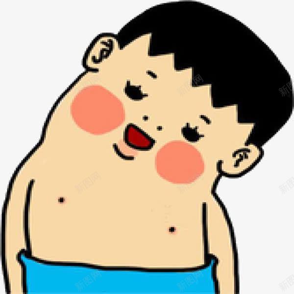 歪脖小男孩png免抠素材_新图网 https://ixintu.com 卡通小男孩 小男孩 歪脖 歪脖子