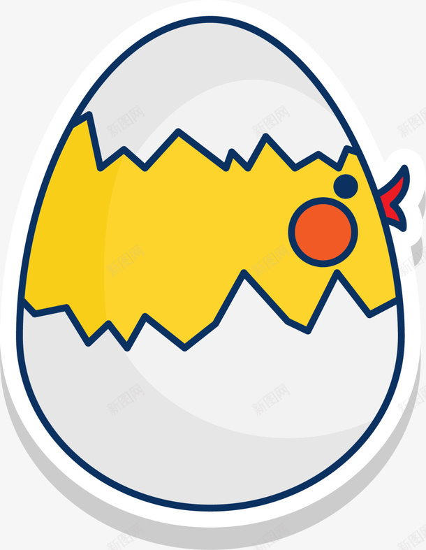 复活节黄色可爱蛋壳小鸡png免抠素材_新图网 https://ixintu.com Easter Happy 可爱小鸡 复活节 复活节快乐 蛋壳小鸡 黄色小鸡