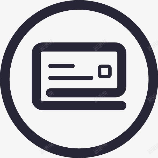 银行账户线体矢量图图标eps_新图网 https://ixintu.com 银行账户线体 矢量图
