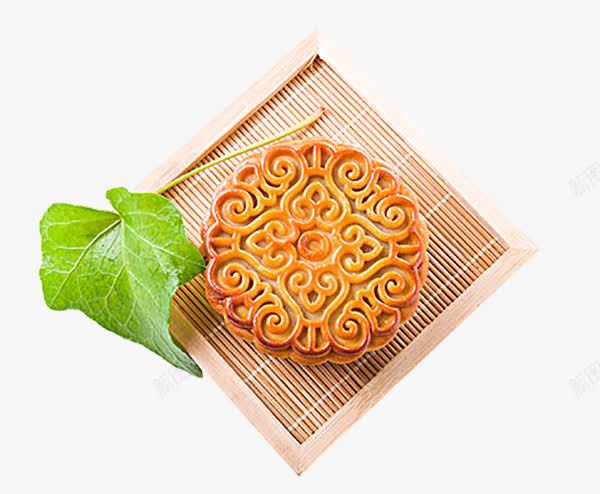 一块月饼png免抠素材_新图网 https://ixintu.com 一块 卡通 圆形 手绘 月饼 简图 绿色 黄色