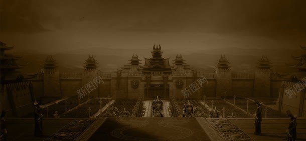 中世纪复古城堡风格jpg设计背景_新图网 https://ixintu.com 中世纪 城堡 复古 风格