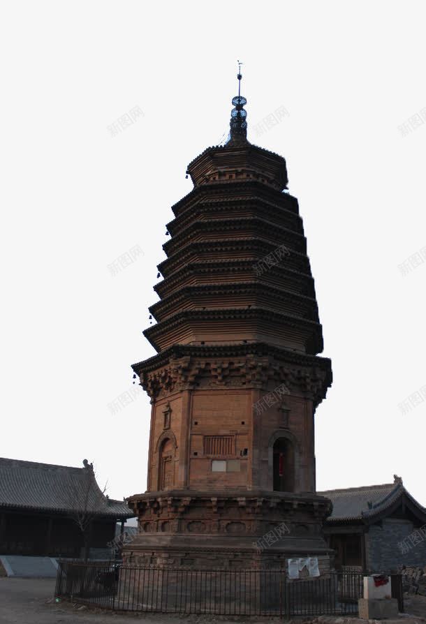 圆觉寺砖塔png免抠素材_新图网 https://ixintu.com 圆觉寺砖塔 山西 旅游 风景名胜