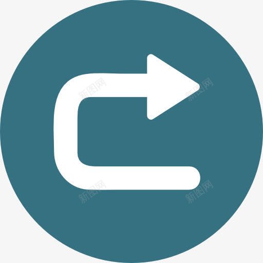 重复图标png_新图网 https://ixintu.com 多媒体选项 定位 界面 箭头方向 重复