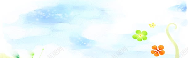 梦幻清新手绘卡通背景jpg设计背景_新图网 https://ixintu.com 卡通 梦幻 清新 背景