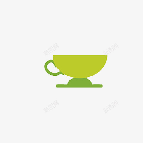 绿色杯子标志png免抠素材_新图网 https://ixintu.com png图片素材 免费png素材 咖啡杯 器皿 水杯