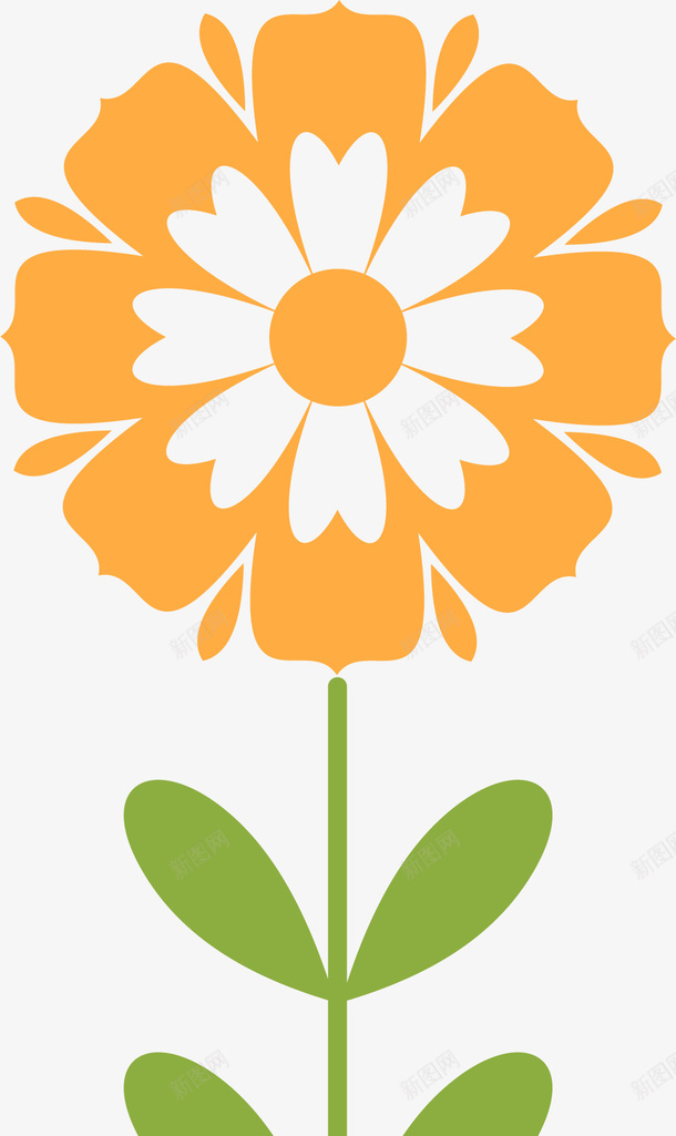 万花筒花朵矢量图ai免抠素材_新图网 https://ixintu.com 万花筒 浅黄色花 淡黄色 淡黄色花 花朵 黄色 矢量图