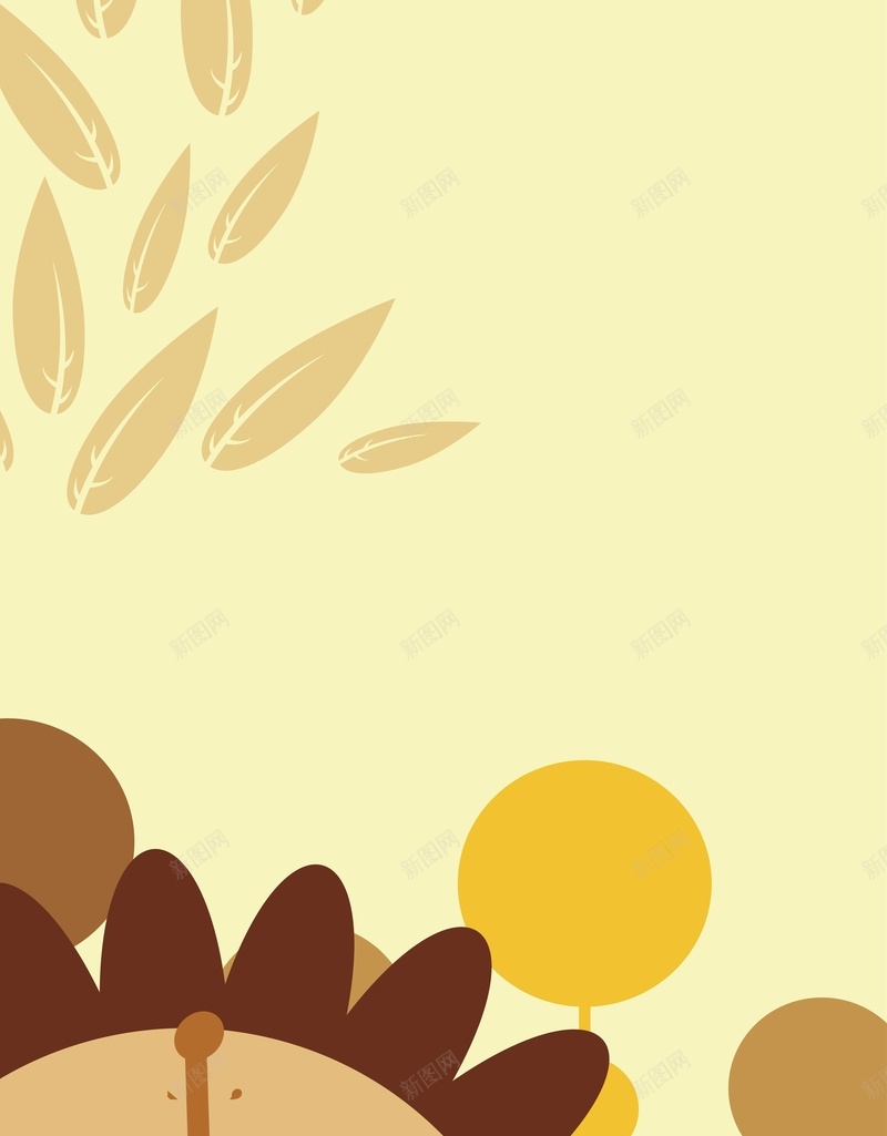 矢量创意卡通儿童插画背景ai设计背景_新图网 https://ixintu.com 丰收 儿童插画 创意 卡通 手绘 母婴 海报 矢量 秋季 童趣 背景 飞扬的叶子 黄色 矢量图