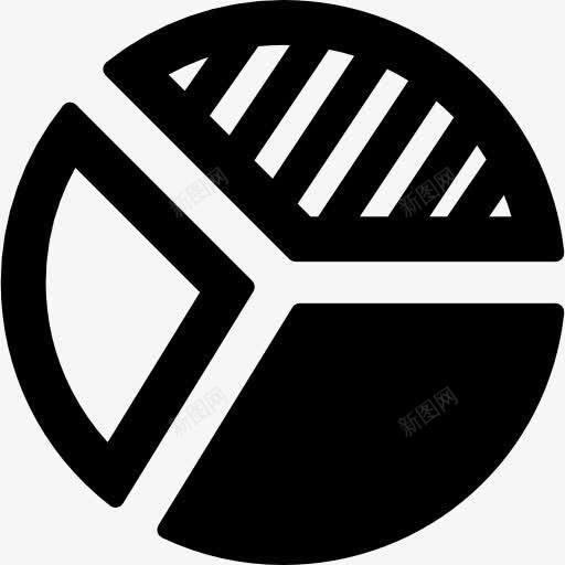 饼图的统计图标png_新图网 https://ixintu.com 业务 图形 统计 营销 财务 饼图