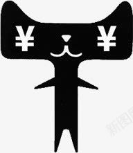 美元符号黑色天猫双11图标png_新图网 https://ixintu.com 11 符号 美元 黑色