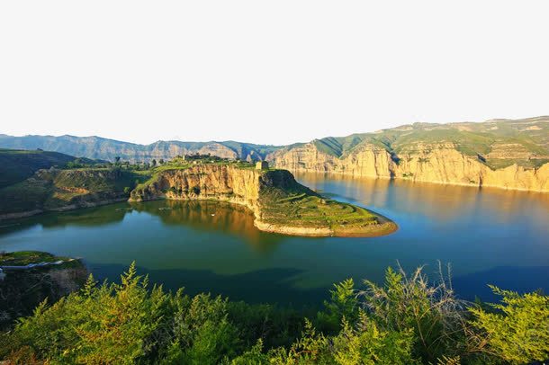 旅游景区老牛湾png免抠素材_新图网 https://ixintu.com 山西老牛湾 旅游景区 景区 著名景点
