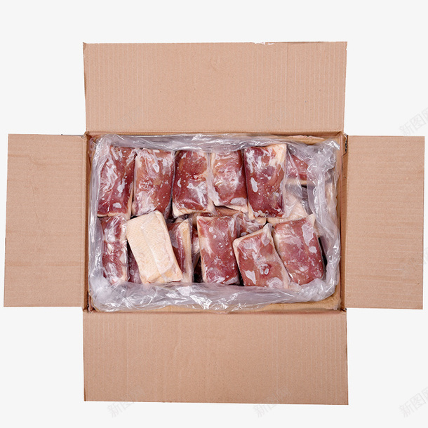 纸箱子装着鸭胸肉png免抠素材_新图网 https://ixintu.com 免抠 实物图 新鲜 牛皮纸箱子 纸箱子 食材 食物 鸭胸肉