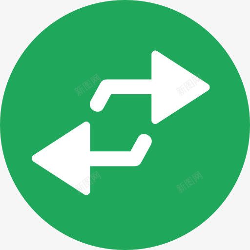 重复图标png_新图网 https://ixintu.com 多媒体选项 定位 界面 箭头方向 重复