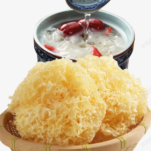 白木耳红枣汤png免抠素材_新图网 https://ixintu.com 干货 白木耳 红枣 营养食物