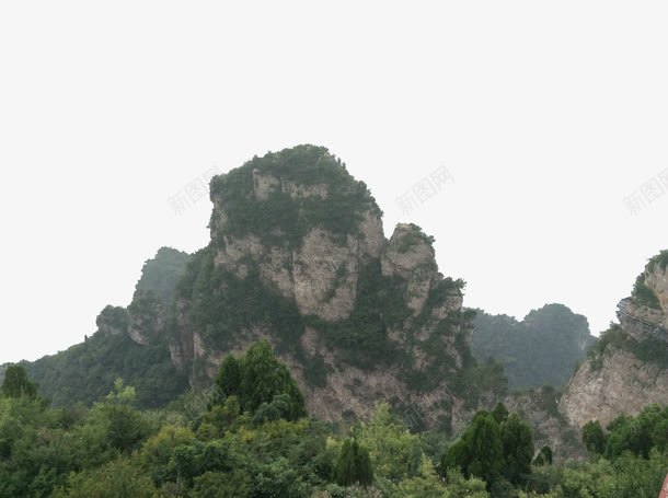 云台山山峰png免抠素材_新图网 https://ixintu.com 云台山 旅游