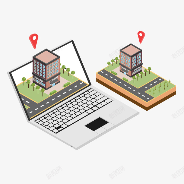 25D笔记本建筑物矢量图eps免抠素材_新图网 https://ixintu.com 25D 25D建筑 25D笔记本 建筑 建筑物 笔记本 矢量图