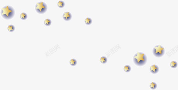 漂浮发光的星星矢量图eps免抠素材_新图网 https://ixintu.com 发光的星星矢量图 星星AI稿 漂浮的五角星 矢量图