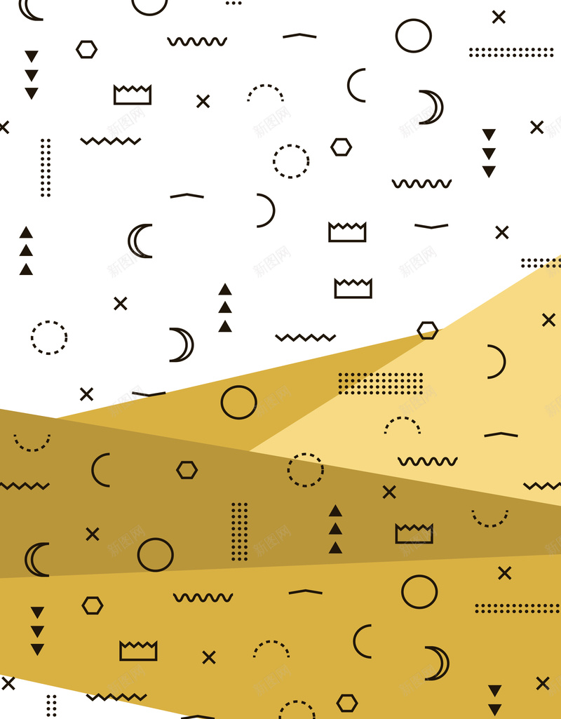 简约几何波普风海报背景矢量图ai设计背景_新图网 https://ixintu.com 三角形 几何 几何表情 几何设计 波普风 海报 符号 简约 简约背景 矢量图