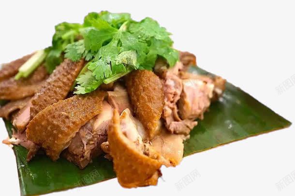 正宗潮汕美食卤鹅肉png免抠素材_新图网 https://ixintu.com 卤水鹅肉 好吃的卤鹅肉 美食 鹅肉