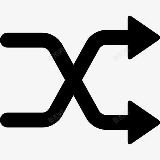 箭图标png_新图网 https://ixintu.com 方向 洗牌 箭头