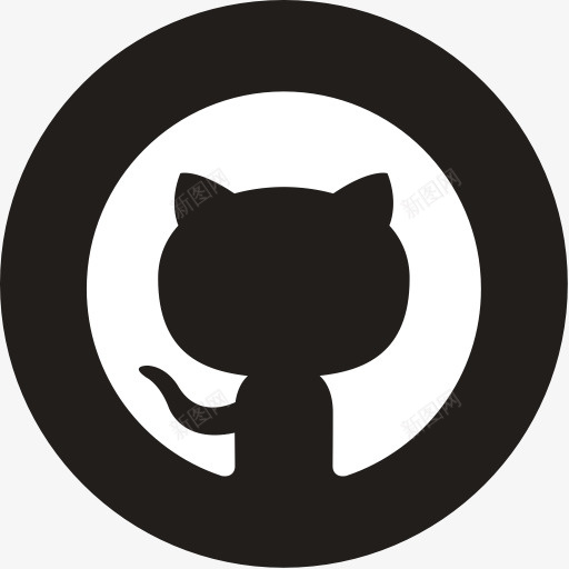 猫GitHub社会社会组图标png_新图网 https://ixintu.com Cat GitHub github social socialpack uberco ubercons 猫 社会