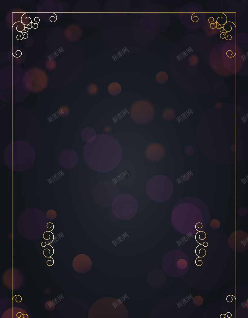 大气黑色新年背景矢量图ai设计背景_新图网 https://ixintu.com 2017 大气 新年 海报 炫酷 背景 矢量图