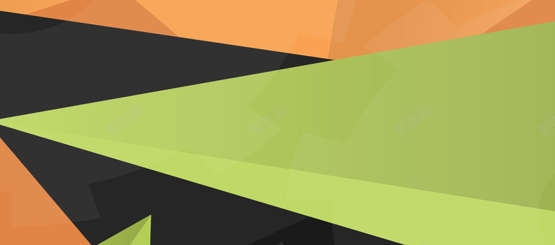 扁平绿色背景矢量图ai设计背景_新图网 https://ixintu.com 三角 几何 扁平 海报banner 渐变 立体 绿色 矢量图