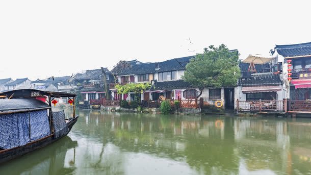 中国浙江西塘风景png免抠素材_新图网 https://ixintu.com 各地名著 旅游景点 著名建筑