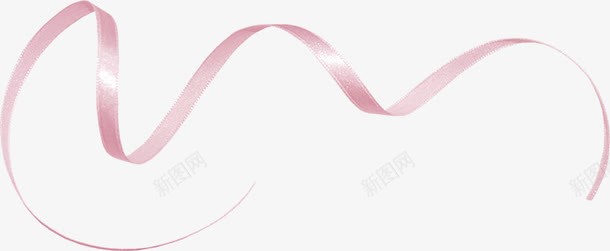 滑丝png免抠素材_新图网 https://ixintu.com 丝带 彩带 礼带 飘带