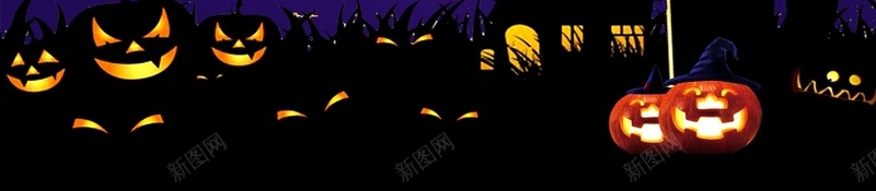 卡通万圣节古堡女巫psd设计背景_新图网 https://ixintu.com Halloween happy 万圣节 南瓜 卡通万圣节古 古堡 城堡 墓地 女巫 扁平 月亮 海报 蝙蝠 黑猫