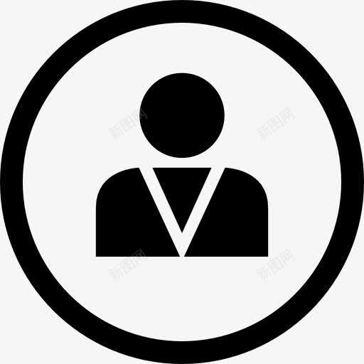 用户图标png_新图网 https://ixintu.com 人的轮廓 头像 用户 界面 社会