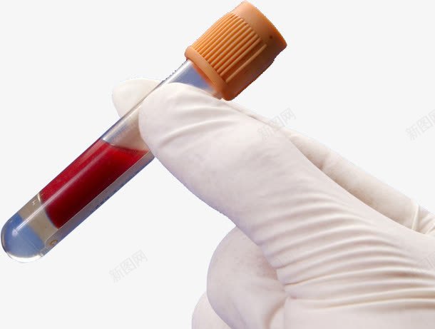 手拿血清试管png免抠素材_新图网 https://ixintu.com 医疗 医药 检测 试管