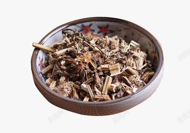 碟子里的益母草png免抠素材_新图网 https://ixintu.com 中药 益母草 称量 药房