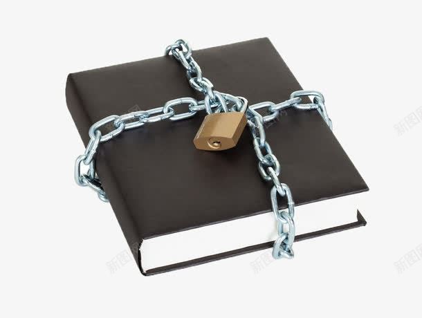 笔记本加密png免抠素材_新图网 https://ixintu.com 加锁 笔记本 链条锁头 隐私