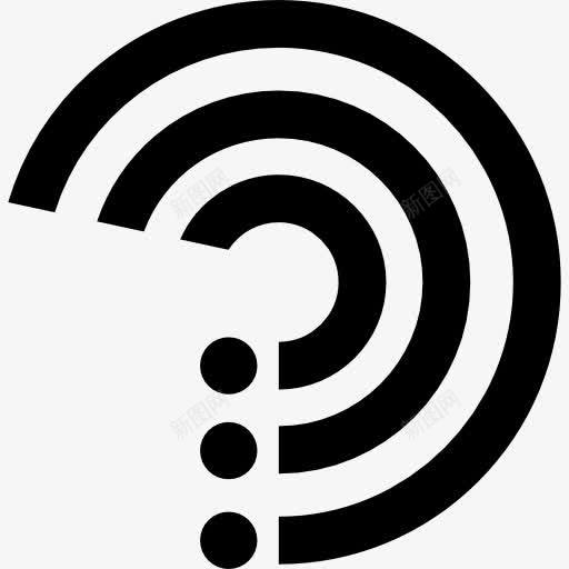 雷达扫描图标png_新图网 https://ixintu.com 图形 图表 技术 点 雷达扫描