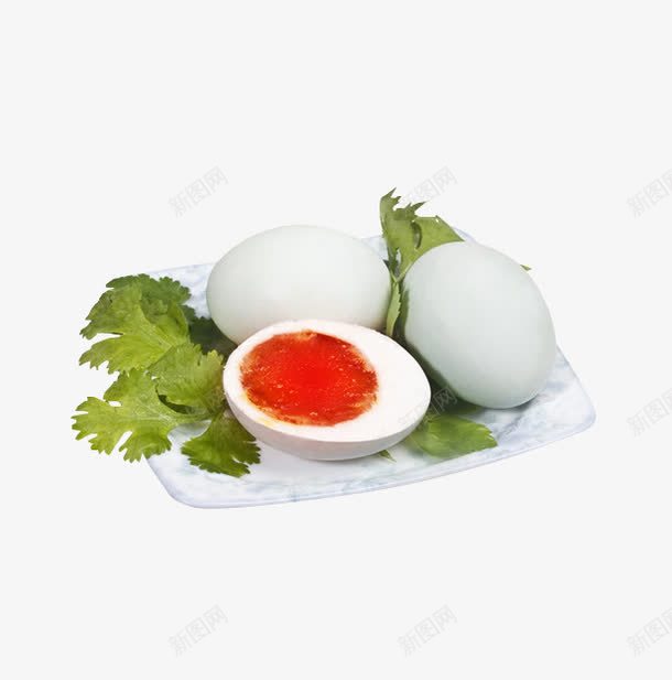 蛋黄蛋壳海鸭蛋png免抠素材_新图网 https://ixintu.com 产品实物 海鸭蛋 盘子 蛋壳 蛋黄 香菜 鸭蛋子
