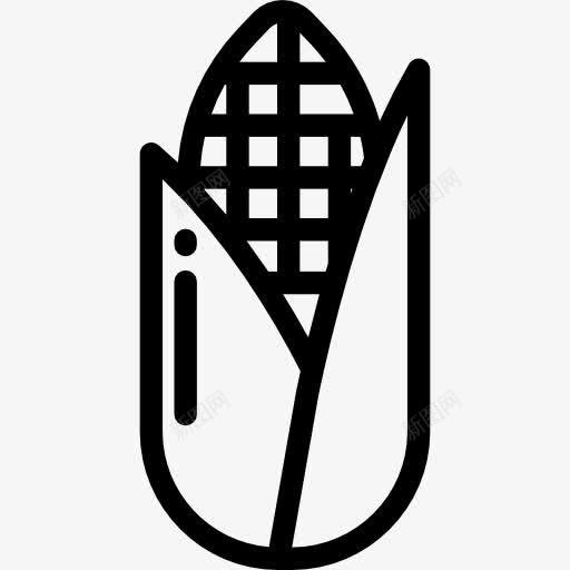 玉米图标png_新图网 https://ixintu.com 玉米 玉米穗 玉米芯 食品 食品和餐厅
