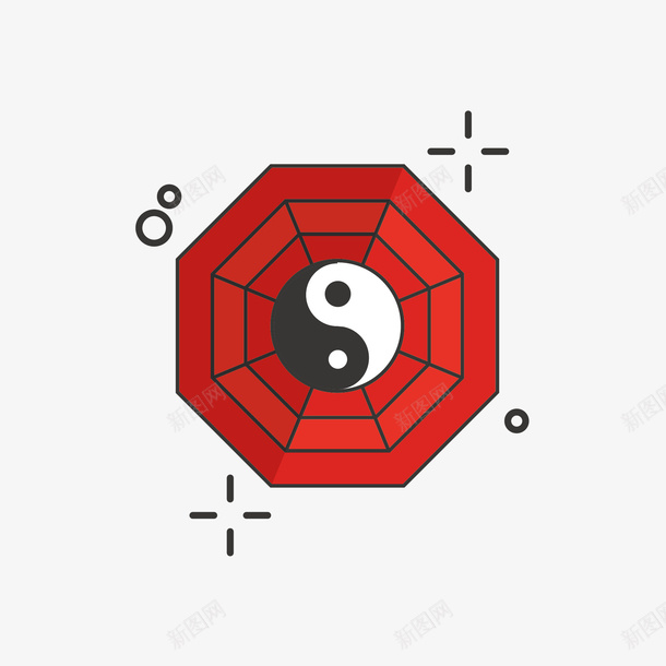 手绘八卦图矢量图eps免抠素材_新图网 https://ixintu.com 300像素图 EPS免抠 八卦图 八卦盘 大图免抠 形状 手绘 易经八卦罗盘 矢量图 高清免抠