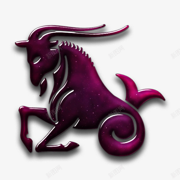 紫色卡通藏羚羊png免抠素材_新图网 https://ixintu.com 免抠图 抠图 插画 紫色藏羚羊 藏羚羊 装饰画
